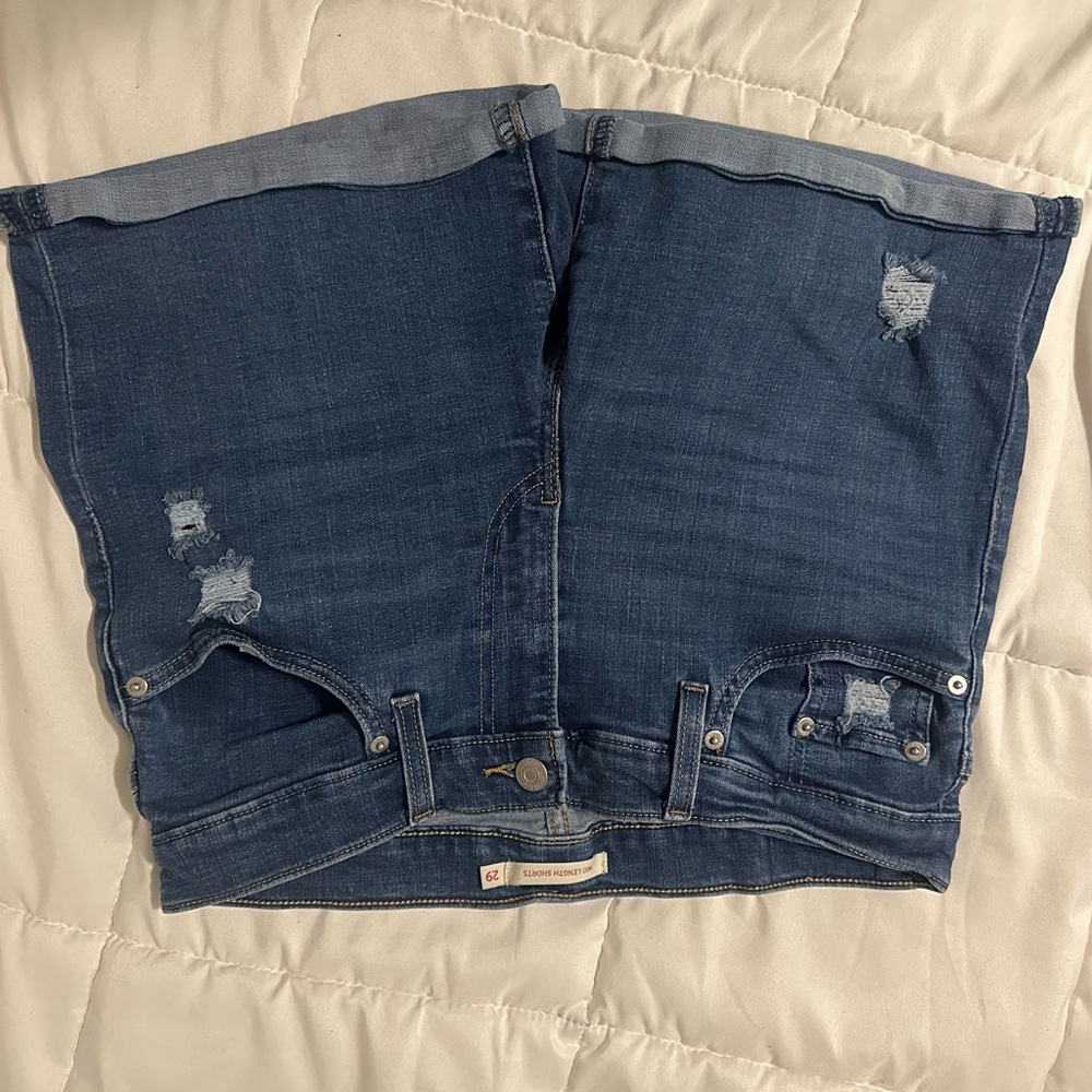 Levi’s Women's Blue Denim Shorts